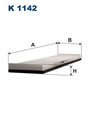 FILTRON K 1142 Filter, cabin air