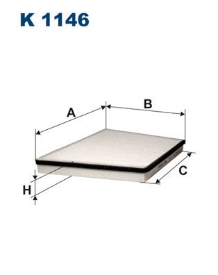 FILTRON K 1146 Filter, cabin air