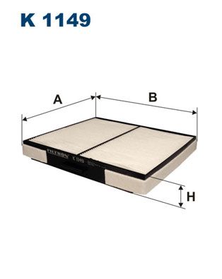 FILTRON K 1149 Filter, cabin air