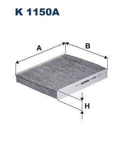 FILTRON K 1150A Filter, cabin air
