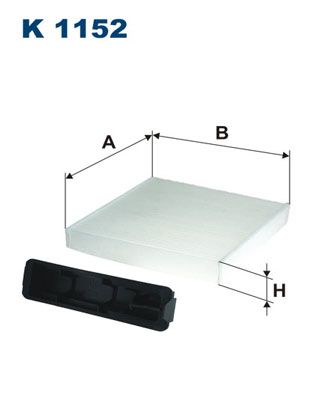 FILTRON K 1152 Filter, cabin air
