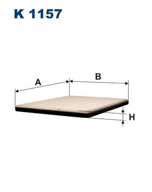 FILTRON K 1157 Filter, cabin air