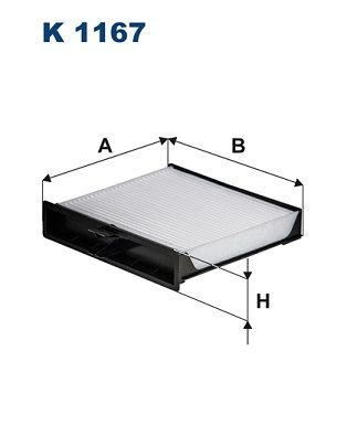 FILTRON K 1167 Filter, cabin air