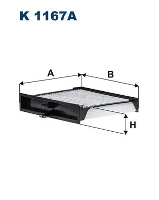 FILTRON K 1167A Filter, cabin air
