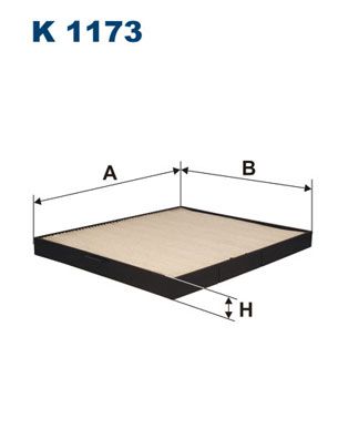 FILTRON K 1173 Filter, cabin air
