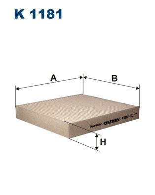 FILTRON K 1181 Filter, cabin air