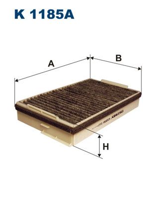 FILTRON K 1185A Filter, cabin air