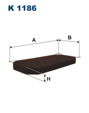 FILTRON K 1186 Filter, cabin air