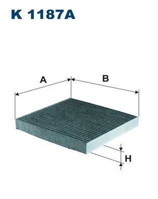 FILTRON K 1187A Filter, cabin air