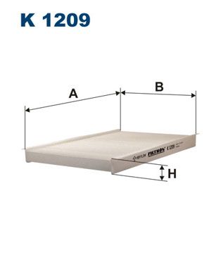 FILTRON K 1209 Filter, cabin air