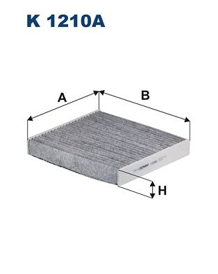 FILTRON K 1210A Filter, cabin air