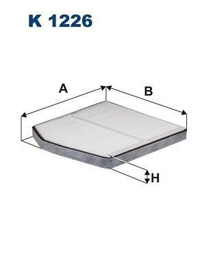 FILTRON K 1226 Filter, cabin air