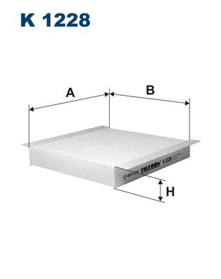 FILTRON K 1228 Filter, cabin air