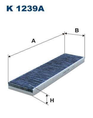 FILTRON K 1239A Filter, cabin air