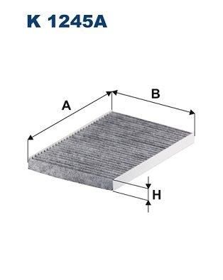 FILTRON K 1245A Filter, cabin air