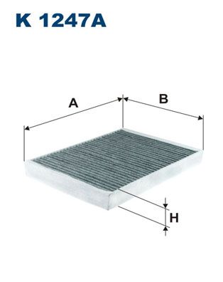 FILTRON K 1247A Filter, cabin air