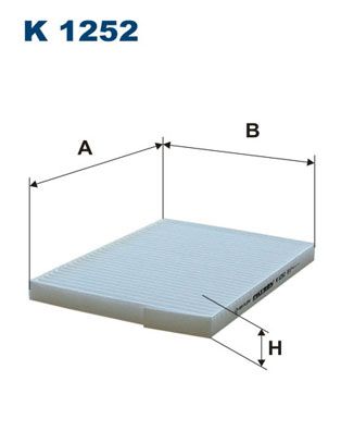 FILTRON K 1252 Filter, cabin air