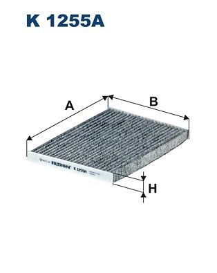 FILTRON K 1255A Filter, cabin air
