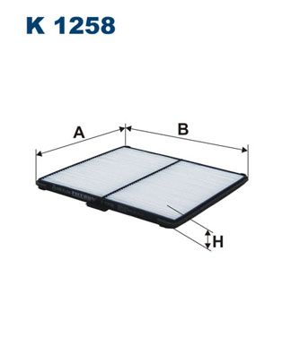 FILTRON K 1258 Filter, cabin air