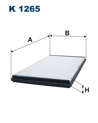 FILTRON K 1265 Filter, cabin air