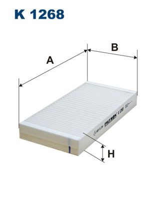 FILTRON K 1268 Filter, cabin air