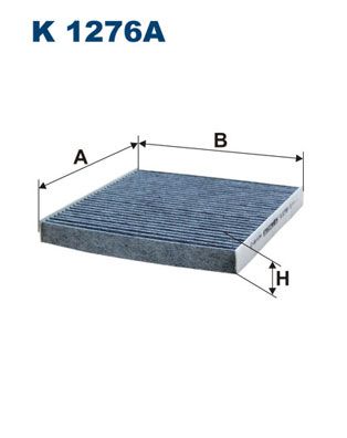 Filter, cabin air FILTRON K 1276A