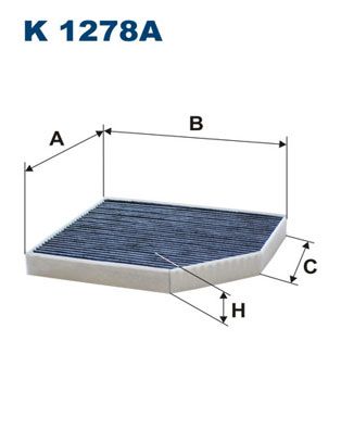 FILTRON K 1278A Filter, cabin air