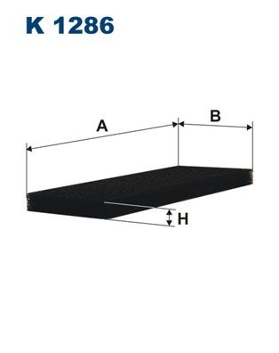 FILTRON K 1286 Filter, cabin air