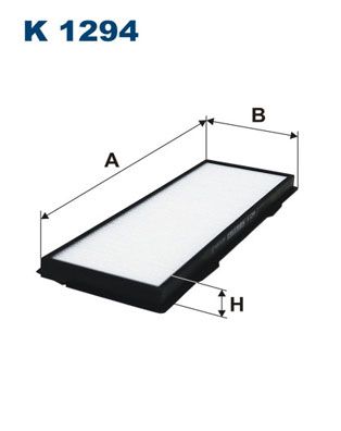 Filter, cabin air FILTRON K 1294
