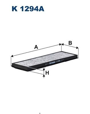 Filter, cabin air FILTRON K 1294A