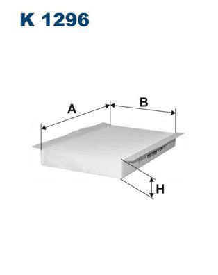 FILTRON K 1296 Filter, cabin air