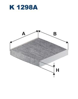FILTRON K 1298A Filter, cabin air