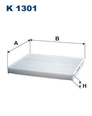 FILTRON K 1301 Filter, cabin air