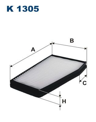 FILTRON K 1305 Filter, cabin air