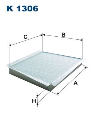 FILTRON K 1306 Filter, cabin air