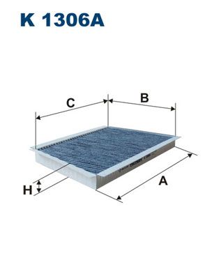 FILTRON K 1306A Filter, cabin air