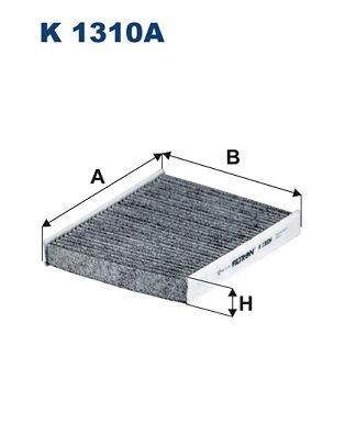 FILTRON K 1310A Filter, cabin air