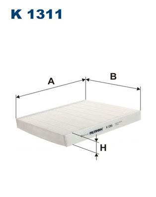 FILTRON K 1311 Filter, cabin air