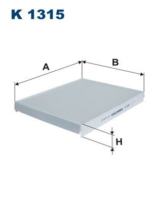 FILTRON K 1315 Filter, cabin air