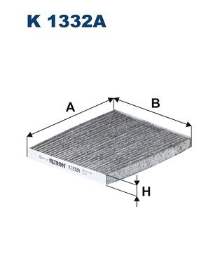 Filter, cabin air FILTRON K 1332A