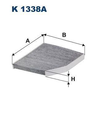 FILTRON K 1338A Filter, cabin air