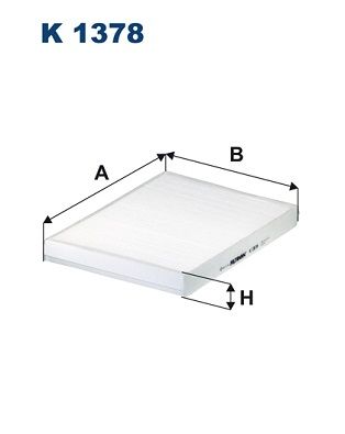 Filter, cabin air FILTRON K 1378