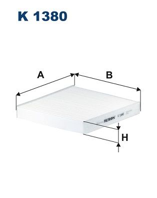 FILTRON K 1380 Filter, cabin air