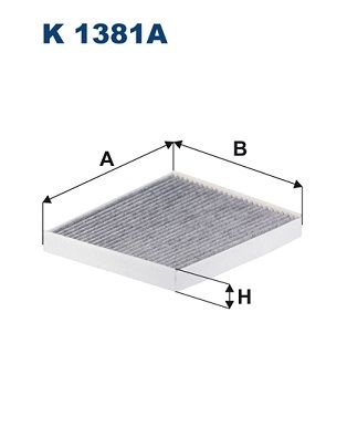 FILTRON K 1381A Filter, cabin air