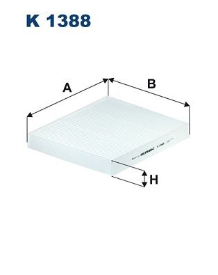FILTRON K 1388 Filter, cabin air