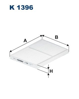 FILTRON K 1396 Filter, cabin air