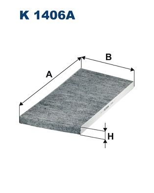 FILTRON K 1406A Filter, cabin air