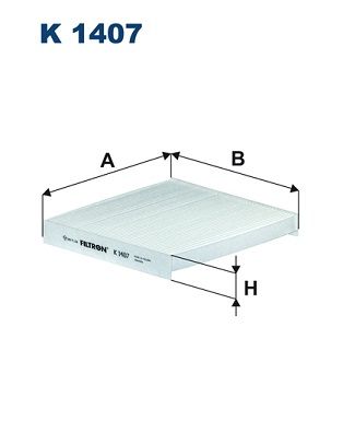 FILTRON K 1407 Filter, cabin air