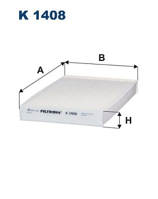 FILTRON K 1408 Filter, cabin air