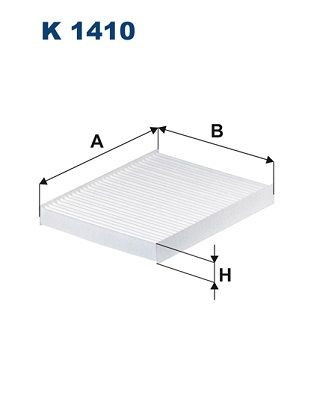 FILTRON K 1410 Filter, cabin air